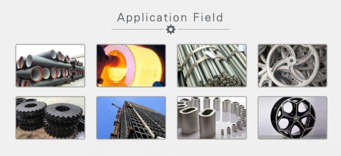 Zuivere vaste staaldraad met een kern van calcium met een diameter van 13 mm 3